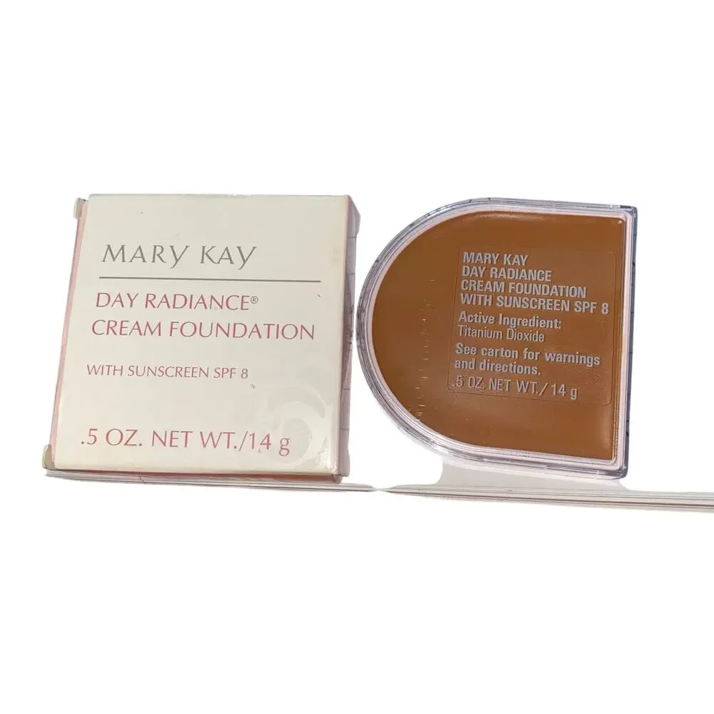 Mary Kay Day Radiance Cream Foundation 'Bittersweet Bronze' #6309 NEW .5 oz